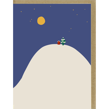 Winter Moon Card