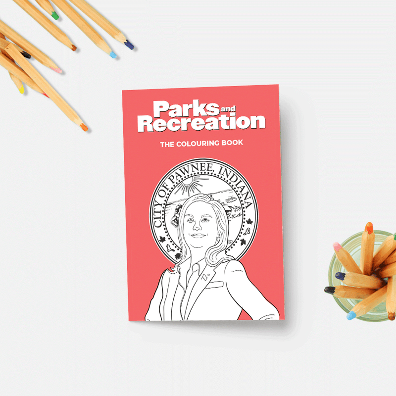 Parks & Rec Coloring Book