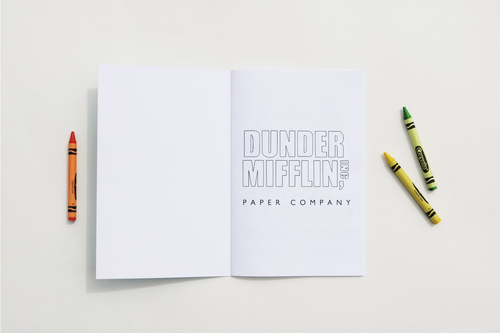the Office Coloring Book