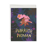 Warrior Woman French Fold Card