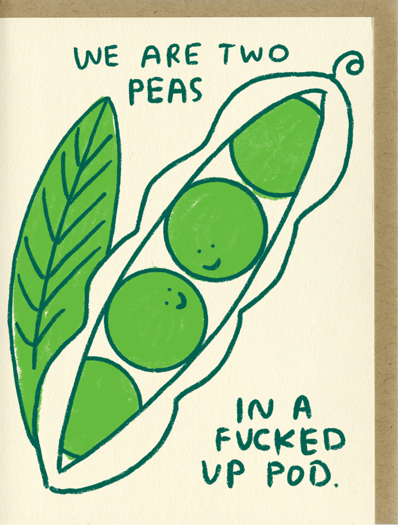 Two Peas Card