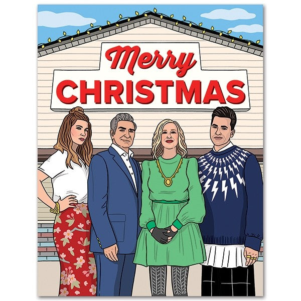 Schitt's Creek Christmas Card - 8 Pack
