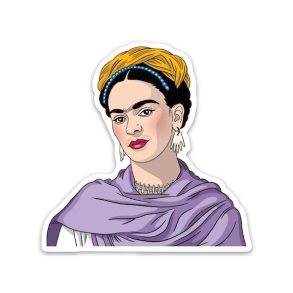 Frida with Shawl Sticker