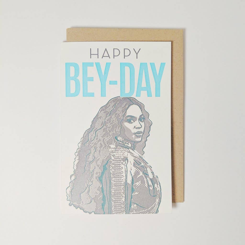 Happy Bey Day Birthday Card