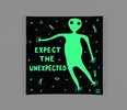 One Lane Road - Expect The Unexpected Glow-In-The-Dark Vinyl Sticker