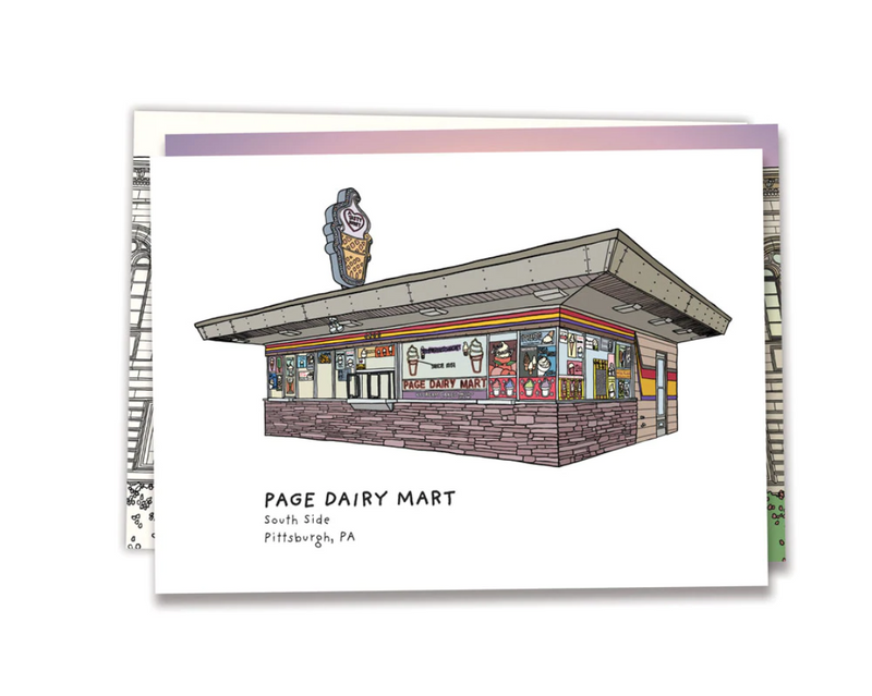 Page Dairy Mart Print (8x10")