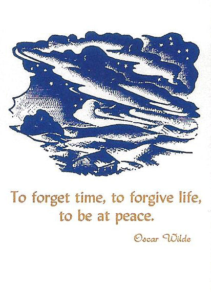 Forget Time Sympathy Card