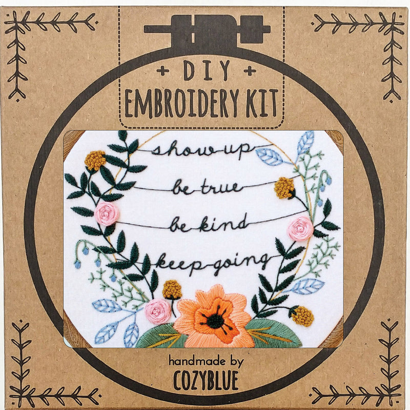 Show Up Embroidery Kit
