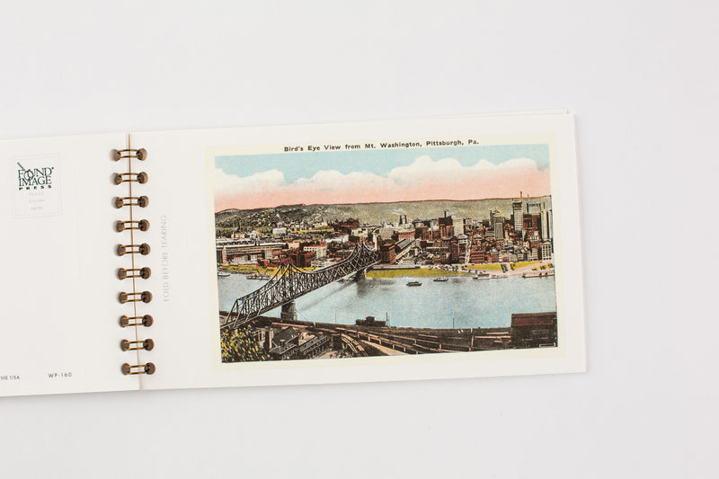 Pittsburgh Vintage Postcard Book